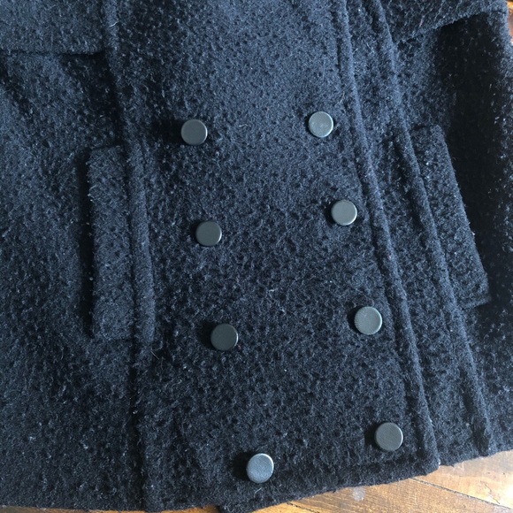 Alexander Wang Wool Button Collar Coat - Picture 4 of 9